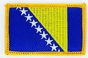 PATCH FLAGS flag Bosnia and Herzegovina flag 7x4.5cm - Picture 1 of 1