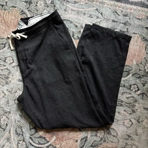 Wellen Men's Pants Size XXL Seawool Charcoal Drawstring Easy Chino Huckberry - Picture 1 of 8