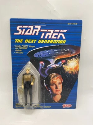 Figura de acción Star Trek The Next Generation Lieutenant Tasha Yar 1988 Galoob NUEVO EN CAJA Foto 1 de 4