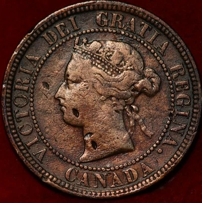 1876-H Canada One Cent Foreign Coin - Image 1 of 2