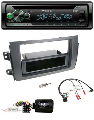 Pioneer USB MP3 DAB Lenkrad CD Autoradio für Fiat Sedici Suzuki SX4 - Bild 1 von 4
