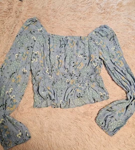 Top corto floral colorido para mujer ASTR The Label talla XL - Imagen 1 de 8