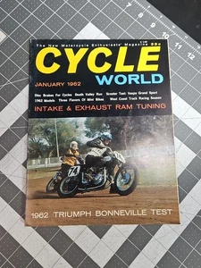 January 1962 Cycle World Magazine First Edition Volume One Number One First Copy - Picture 1 of 8