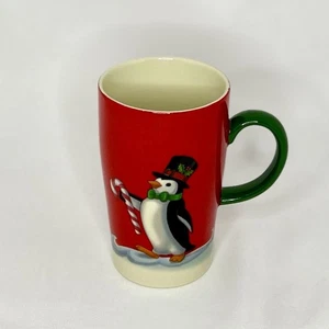 Lenox Weihnachtstasse wärmeverändernder magischer Pinguin 14 Unzen Kaffeetasse heiß kalt Design - Bild 1 von 5
