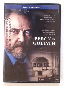 Percy Vs Goliath DVD ~ Zach Braff, Christina Ricci, Christopher Walken - Imagen 1 de 3