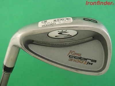 King Cobra 3100 IH Single 8 Iron Graphite Shaft Regular Flex Mens LEFT HANDED - Image 1 of 4