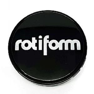 Rotiform TUF-R Gloss Black Center Hub Cap Snap In 18" 19" 20" Wheel 1005-44GBS - Picture 1 of 4