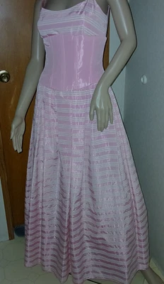 Vestido corsé vintage JESSICA MCCLINTOCK para Gunne Sax Millenium 2000 talla 3 rosa Foto 1 de 4