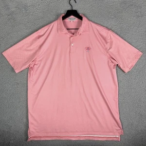 Camisa cómoda de verano Peter Millar para hombre XL estampado de puntos manga corta - Imagen 1 de 7