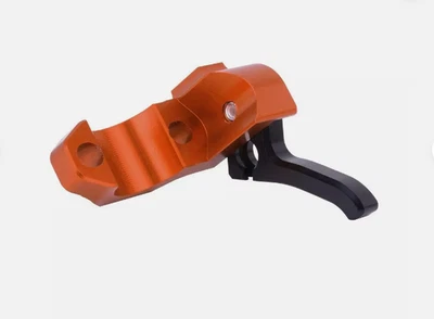New Hot Start Lever Rotating Bar Clamp Orange Fits For Honda CR125R 1990-2007 - Image 1 of 4