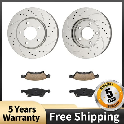 Kit de frenos delanteros de cerámica para Dodge Grand Caravan and Town & Country 2006-2007 Foto 1 de 4