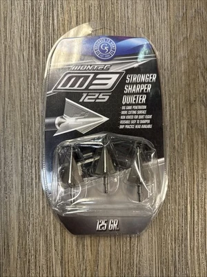 G5 Montec M3 Broadhead Fixed Blade 125 Gr Broad Head Rage Hoyt Mathews - Image 1 of 2