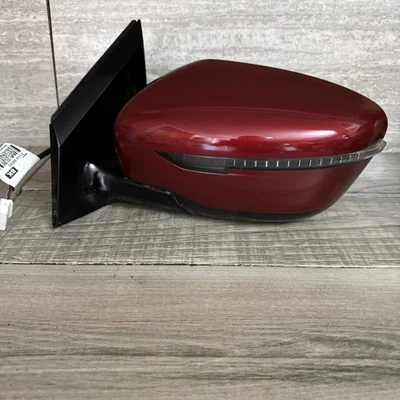 ✅ Espejo retrovisor izquierdo Nissan Murano 2016-2020 lado del conductor OEM rojo Foto 1 de 4