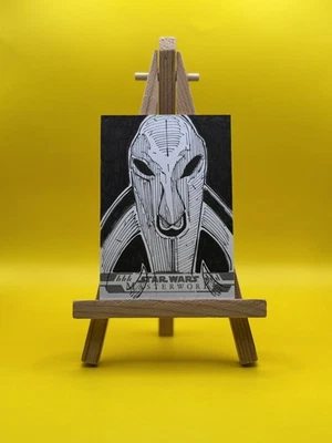 2024 Topps Star Wars Masterwork Mythosaur Skull By Emrah Cildir Auto Sketch - Image 1 of 2