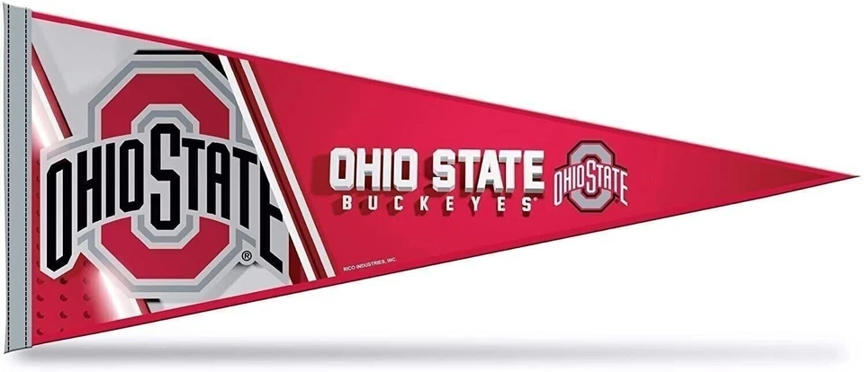 Ohio State Buckeyes Pennant 12x30 Inch Soft Felt University of - Image 1 of 1