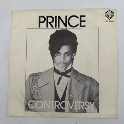 Prince – Controversy Vinyl 7" 45 Warner Bros. 1981  Import Benelux WB 17.866 - Image 1 of 4