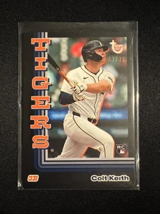 2024 Topps Brooklyn Collection #48 Colt Keith Black Parallel #/75 Rookie RC - Picture 1 of 2