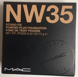 MAC Studio Fix Powder Plus Foundation Shade NW35 Full Size 15g /.52oz New In Box - Picture 1 of 5