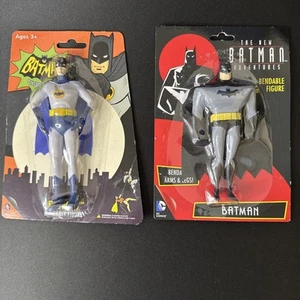 2  DC Comics Batman Bendable Figures  - Picture 1 of 7