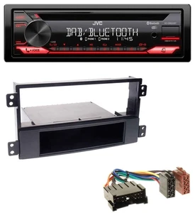 JVC CD DAB USB Bluetooth MP3 Autoradio für Hyundai Sonata NF 02-05 schwarz - Bild 1 von 7