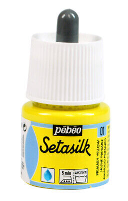 Pebeo Setasilk Silk Fabric Iron Fix Permanent Paint 45ml - 20 Colours Available • 4.11€
