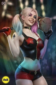 HARLEY QUINN #43 WILL JACK NYCC EXCL FOIL VIRGIN VARIANT BATMAN LTD 500 COPIES! - Picture 1 of 1