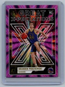 2023-24 Donruss #22 Brandin Podziemski Great X-Pectations PURPLE /99 209 - Picture 1 of 2
