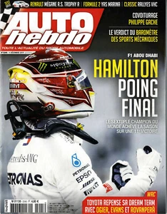 AUTO HEBDO n°2245 04/12/2019 GP ABOU DHABI MEGANE TROPHY RS 208 RALLY 4  - Imagen 1 de 1