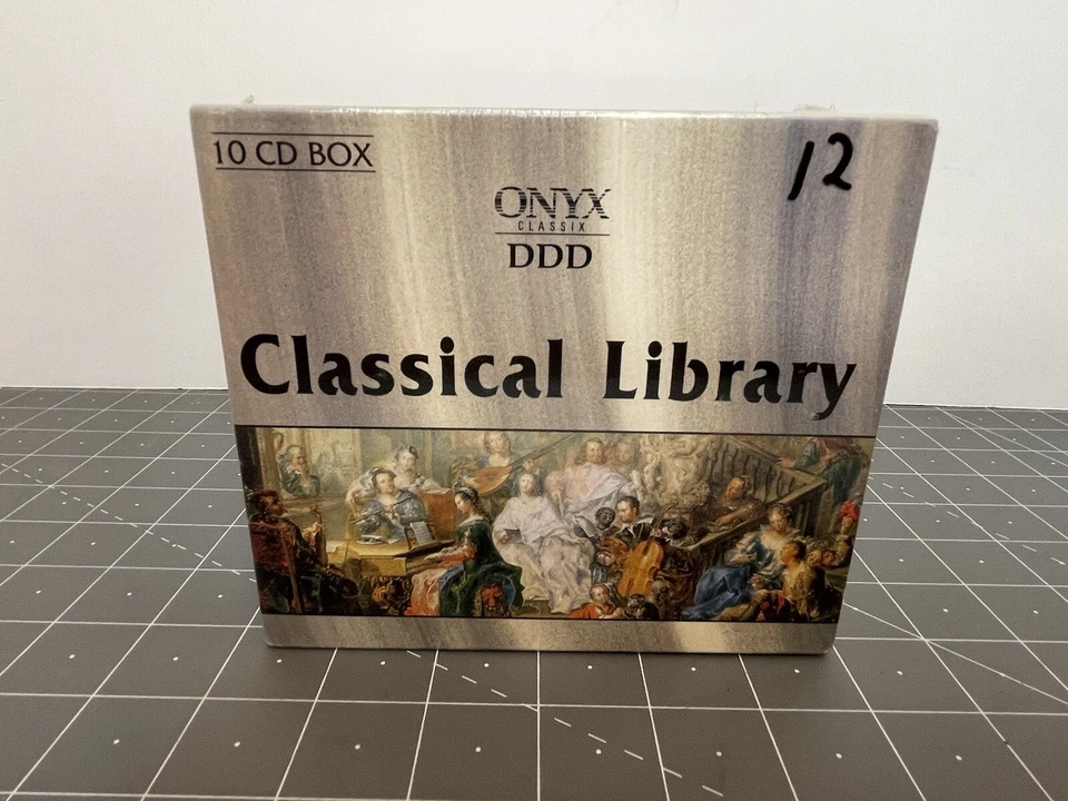 Classical Library by VA (10 CDs, 1994 Onyx Classix) 11 Hours/Various Orchestras - Image 1 of 4