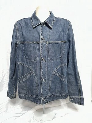 Chaqueta vaquera informal Billabong para mujer talla M 100 % algodón lavado medio Foto 1 de 4