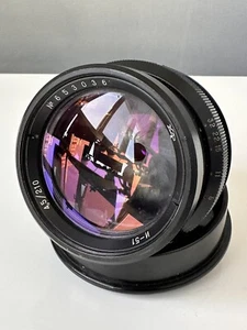 Industar-51 4.5/210mm KOMZ medium format lens M60 screw mount for FKD 13x18cm - Picture 1 of 11
