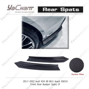 CARBON Auto Kit For 2017-2022 RS4 B9 B9.5 Avant RS01R Rear Bumper Spats 2pcs - Bild 1 von 24