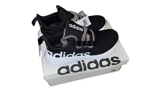Adidas Kaptir 3.0 Herren Laufschuhe Größe 9 schwarz weiß Sportschuhe NEU! - Bild 1 von 6