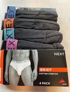 Men’s Next Underwear Briefs 4 Pack - M -33-35” - *New* bnwt.  £24 RRP