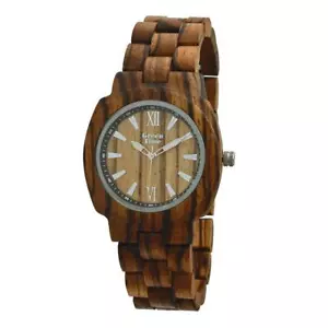 GreenTime ZW047B Legno Zebrano,Zebrano wood,Bois de Zebrano,Zebrano Holz - Imagen 1 de 1