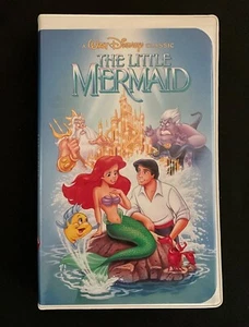 WALT DISNEY CLASSIC VHS The Little Mermaid BLACK DIAMOND Pre-owned EUC - Picture 1 of 5