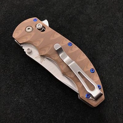 BLADESWELOVE Benchmade 300SN Axis Flipper ~ Screw Set ~ Titanium blue (No Knife) 10 Screws