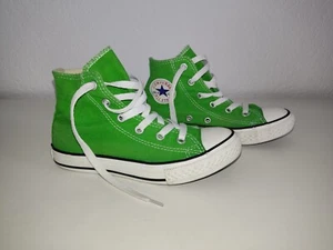 Converse All Star Chuck Taylor Gr.32 Chucks Schuhe Grün Kinderschuhe - Bild 1 von 7
