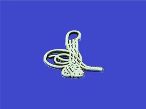 Big 10 pcs Tugra Tassel end Tibet silver for make Islamic Prayer Beads 925002 - Picture 1 of 3