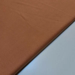 Terracotta ITY Crepe Fabric 4 way Stretch Jersey Craft Dress Material 58" Meter - Picture 1 of 3