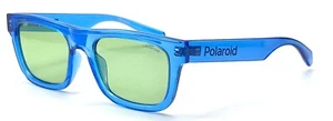 NEW POLAROID PLD6050/S PJPUC BLUE AUTHENTIC SUNGLASSES 53-19 145 1 - Picture 1 of 3