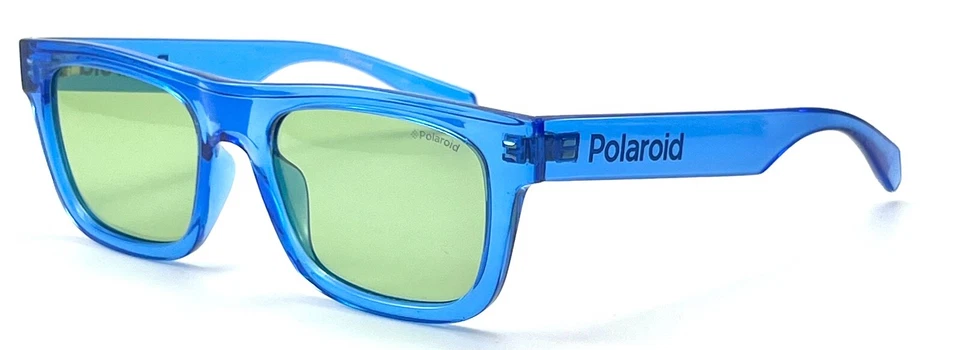 NUEVO POLAROID PLD6050/S PJPUC AZUL AUTÉNTICO GAFAS DE SOL 53-19 145 1 Foto 1 de 3