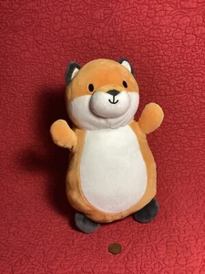 "10"" Squishmallow Hug Mees Bart Fox Squishy Peluche Suave Relleno Naranja Blanco" - Imagen 1 de 4