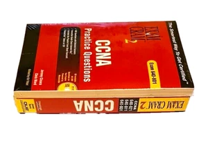 Exam Cram 2 CCNA 640-801 811 821 Cisco Certified Network Assoc CD 2 Books New - Picture 1 of 8
