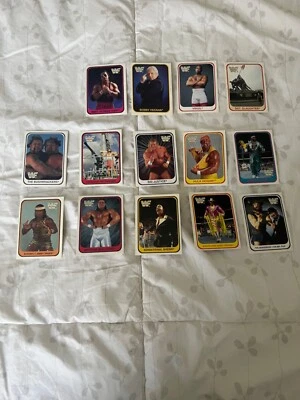 WWF Wrestling Card Merlin #122-135 - Image 1 of 2