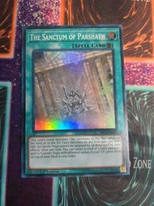 Yu-Gi-Oh! The Sanctum Of Parshath SR05-EN025 1st Edition Super Rare NM - Picture 1 of 4