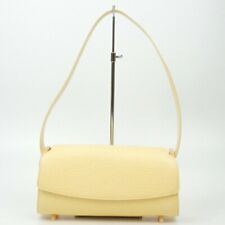 LOUIS VUITTON Nocturne PM Epi Leather Vanille Light Yellow Handbag Shoulder BagⒸ