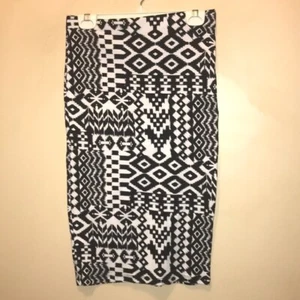 Sans Souci Women’s Black & White Straight Pencil Skirt Medium. - Picture 1 of 3
