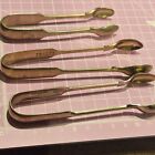 Silver Plated Tongs By Spiers & Pond.  WB & Co. & JG Graves.