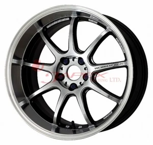 WORK EMOTION D9R 19inch 10.5J +30/+23/+15 5x114.3 Glim Silver (GTSRC) - Picture 1 of 4